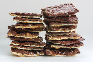 chocolate toffee matzo crack