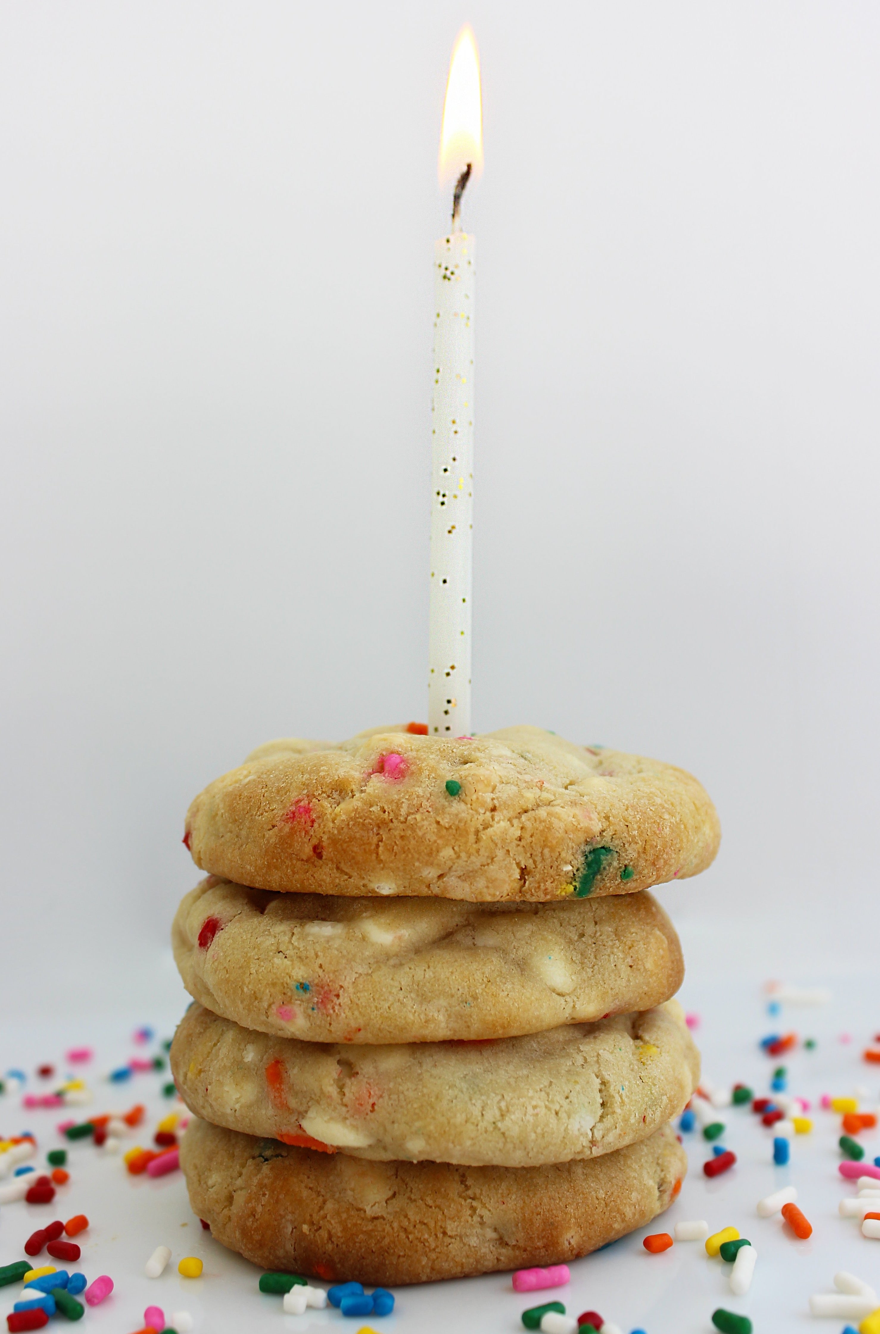 birthday cake cookie