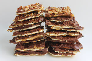 chocolate toffee matzo crack